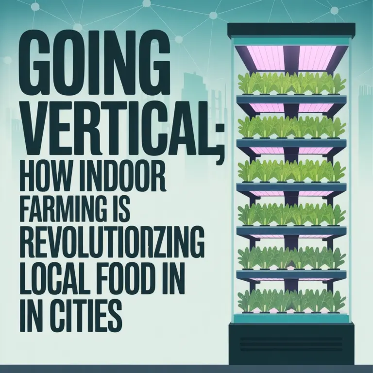Going Vertical: How Indoor Farming Is Revolutionizing Local Food in Cities