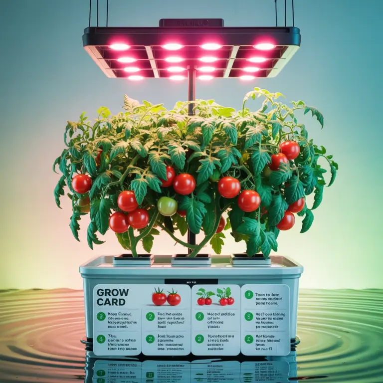How to Grow Hydroponic Tomatoes: Complete Guide + Grow Card
