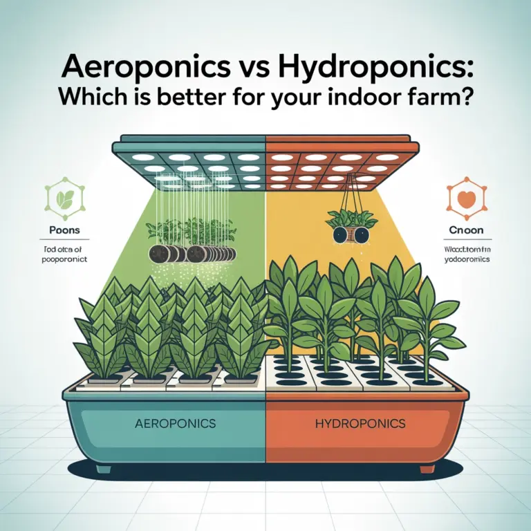 Aeroponics Vs Hydroponics: Which Is Better For Your Indoor Farm?